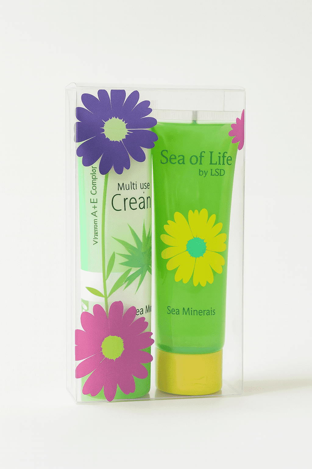 מארז Flowers - Multi-use Cream - Sea of Life ים המלח